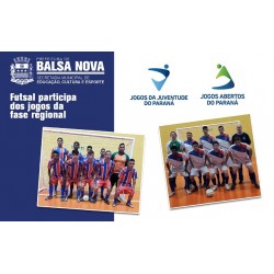 Balsa Nova participa dos Jogos da Juventude e dos Jogos Abertos do Paraná